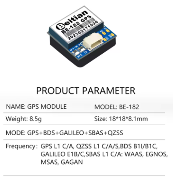 Beitian GNSS Module BE-182