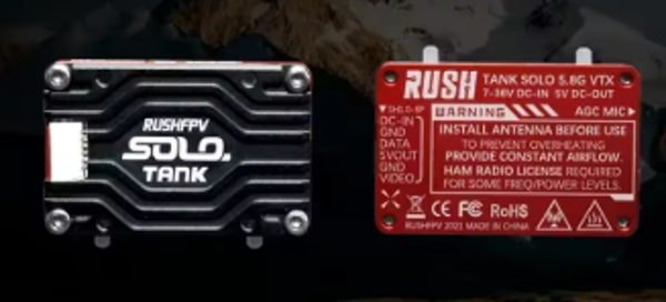 RushFPV Tank Solo 1,6W 48CH