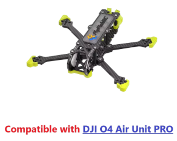 Flyfish Volador VX3.5 3,5" Zoll T700 DJI o4Pro Yellow
