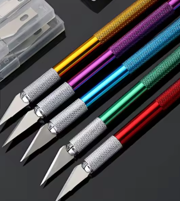 Non Slip Metal Scalpel Knife Kit