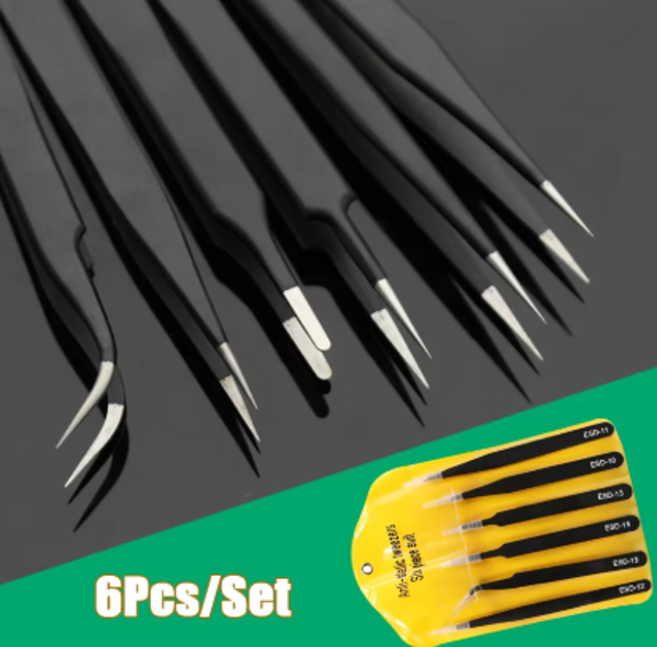 Pinzetten Set 6-Teilig