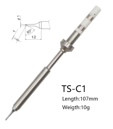 Ersatzlötspitze, elektrische Lötspitze der TS100 / TS101 - TYP TS-C1