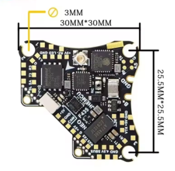 JHEMCU JHEF435 Neo 1S AIO