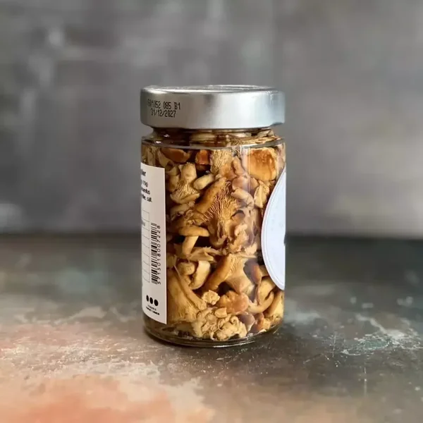 Ingelegde cantharellen – 215g