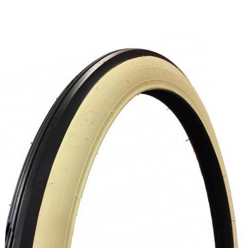 TEKNIX Rippenreifen Weißwand 1.75-19 Für Solex/Cyclo | Schlauchreifen Mit Tragindex 21B | Neuware
