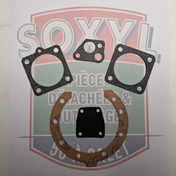 Pochette 5 joints moteur adaptable SoleX  -SOXYL- membrane noire