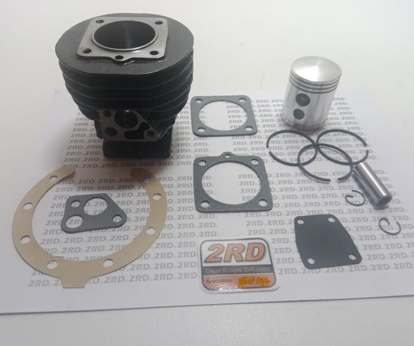Haut moteur fonte 39.5mm (cylindre piston origine)