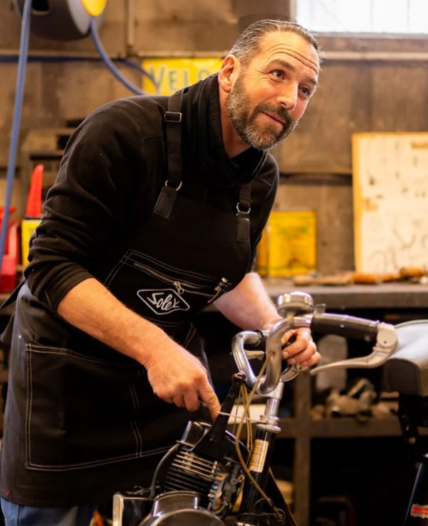 Tablier d'atelier de mécanique ( Solex® )