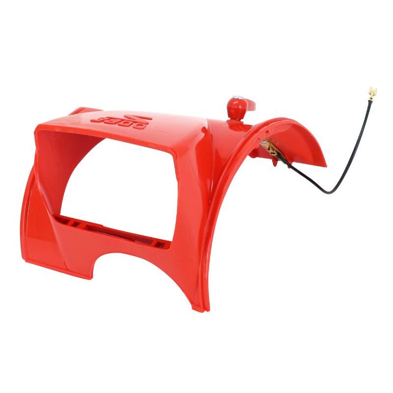 Capot de phare rouge 3800