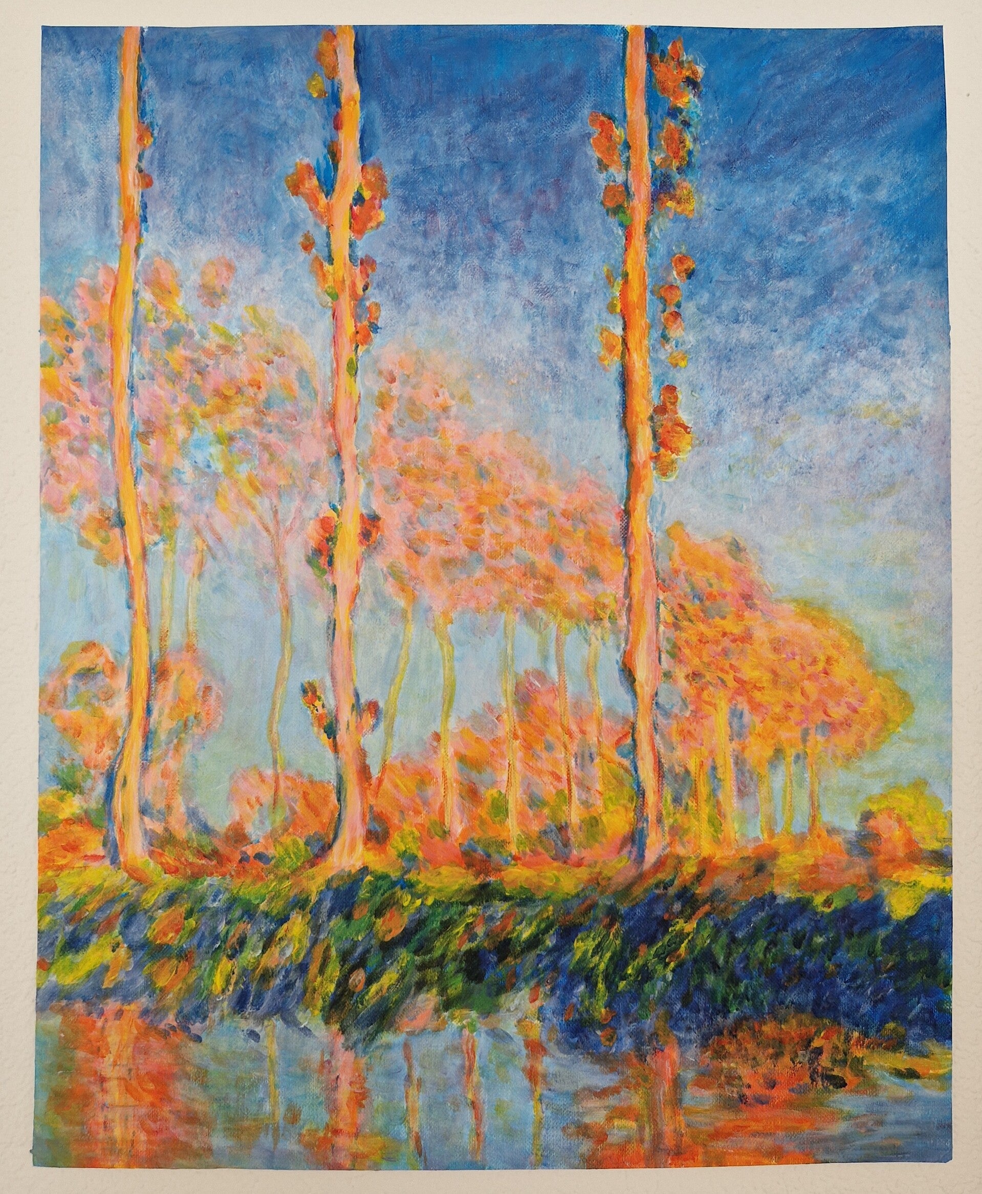 Reproduktion_Pappel-Claude Monet
