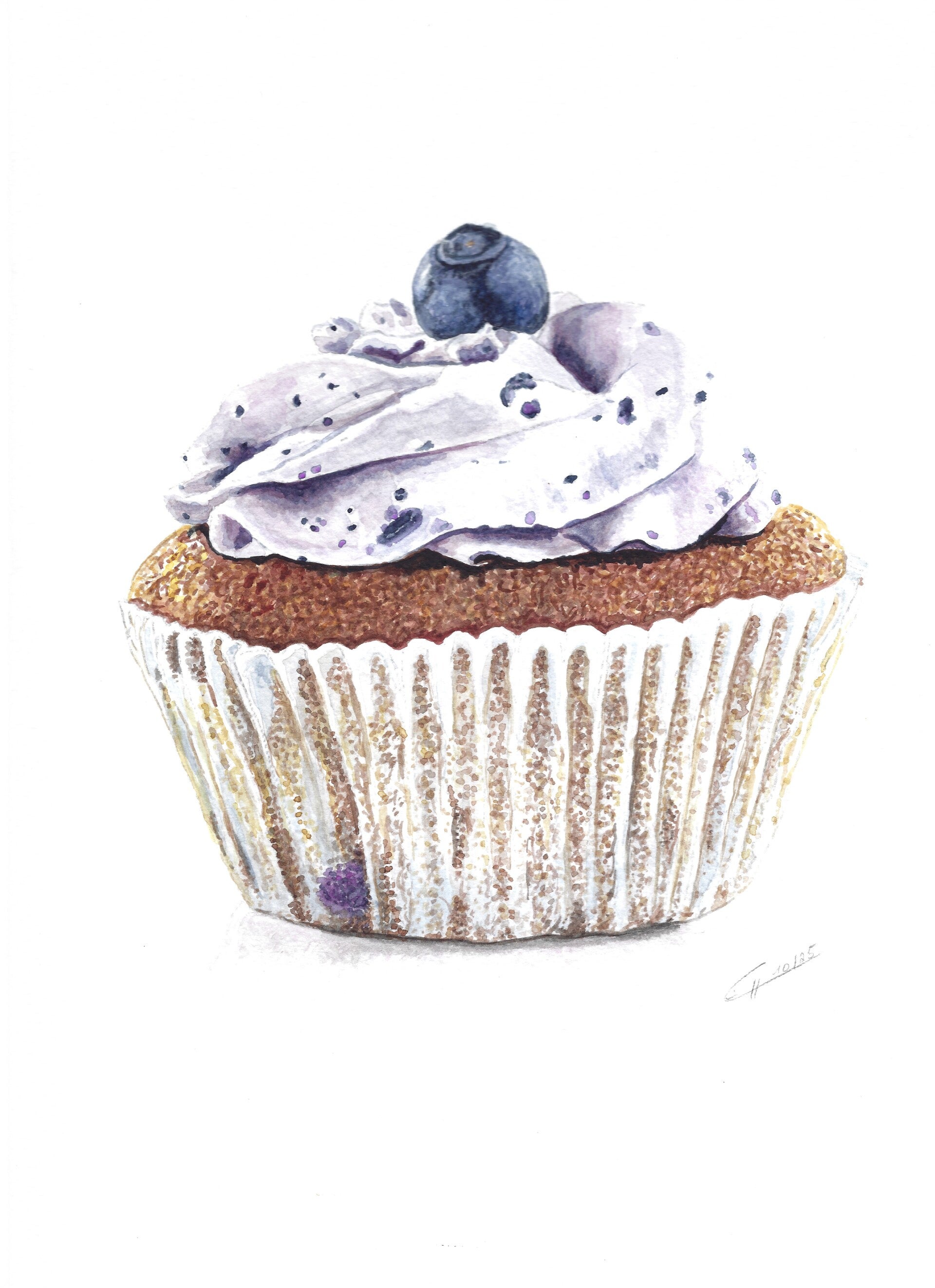 Blaubeeren Muffin