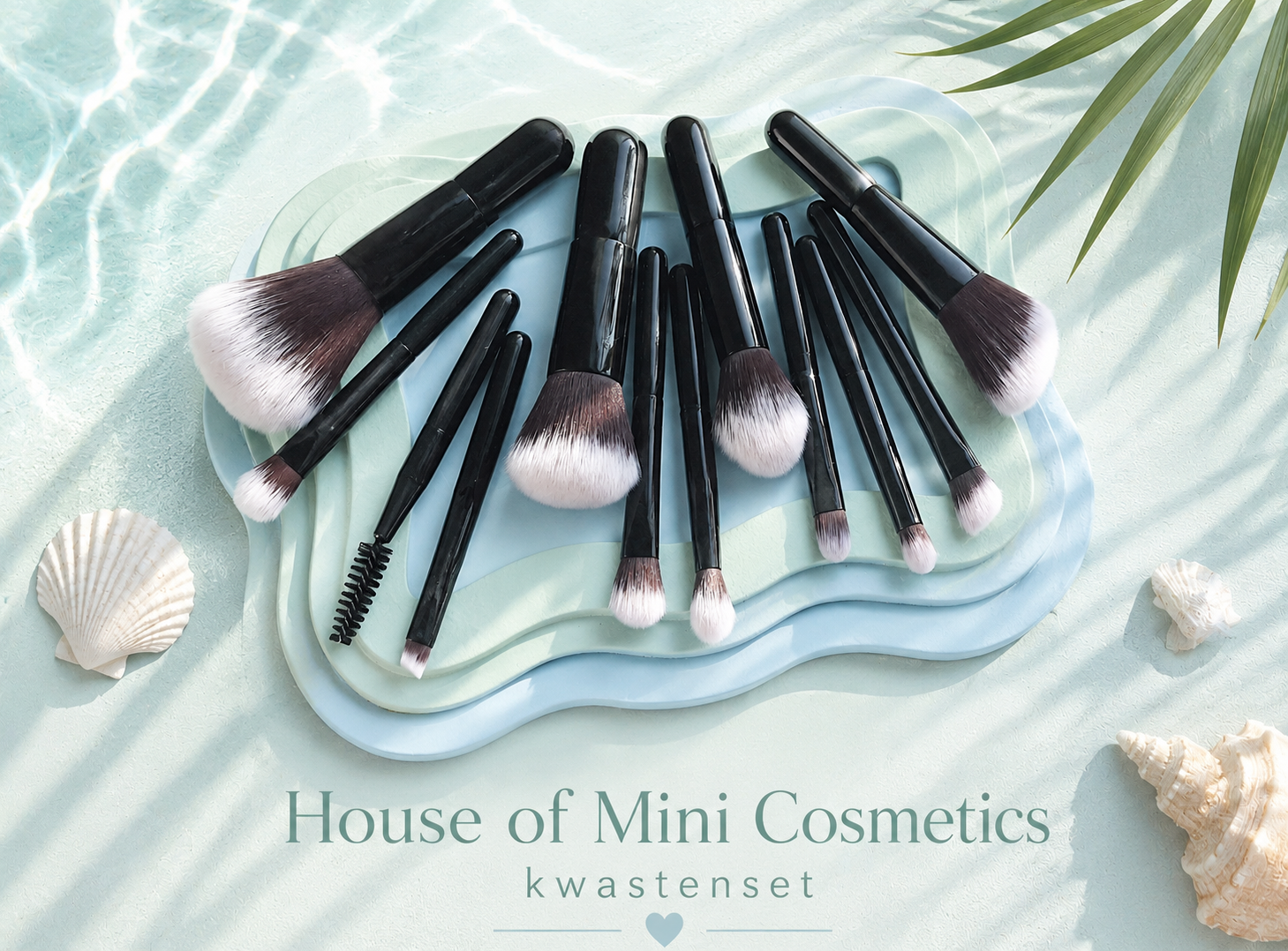 House of Mini Cosmetics Kwasten Set