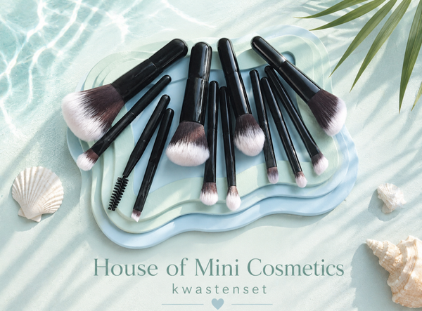 House of Mini Cosmetics Kwasten Set