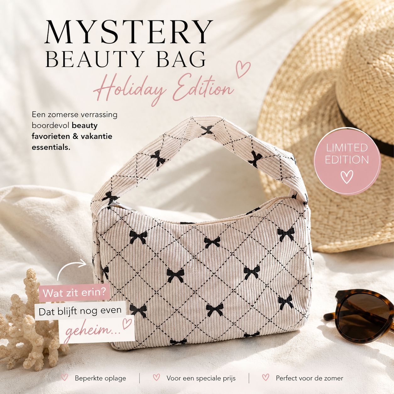 Mystery Beauty Bag:  Holiday Edition ☀️🤍