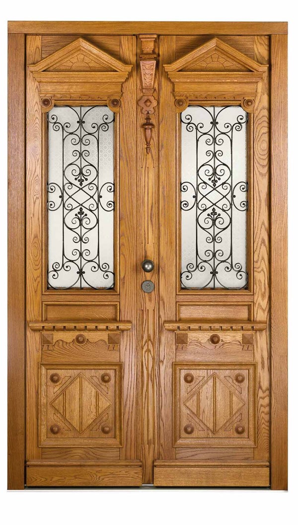 Portes en bois massif à l’ancienne