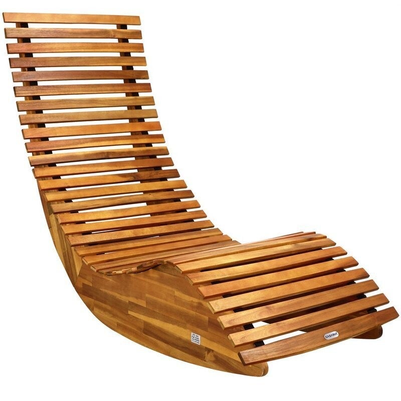 Chaise longue a bascule