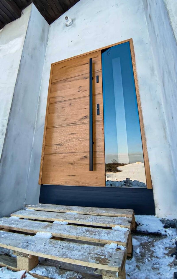 Portes d'entrée déco Bois