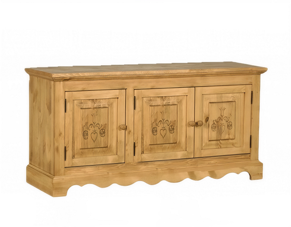 Commode de montagne en bois massif