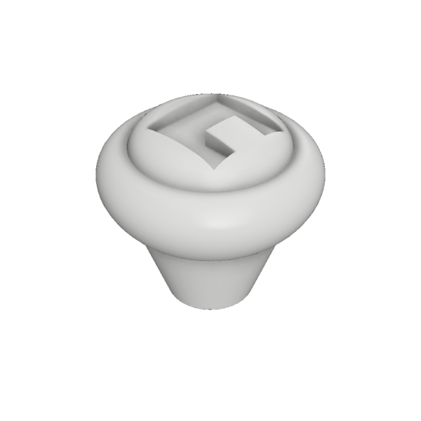 Holden FX light knob and choke knob