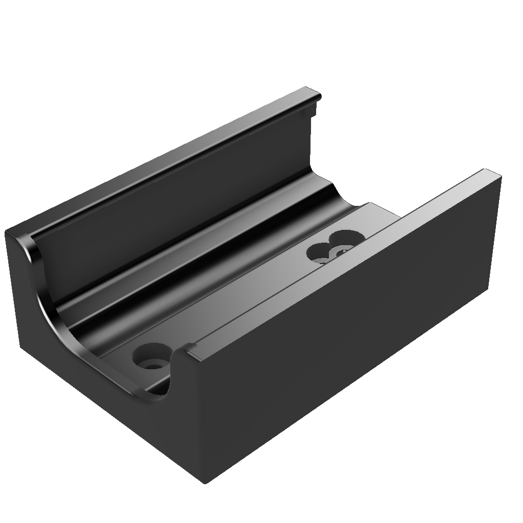 Raceiver Flat Mount Holder