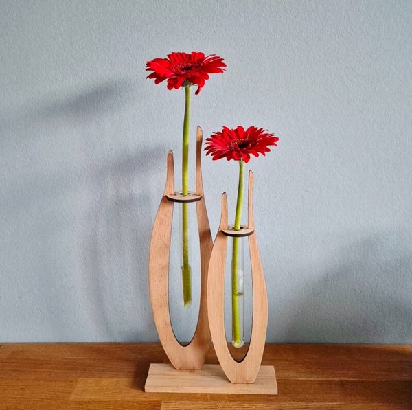 Bloemenvaas duo