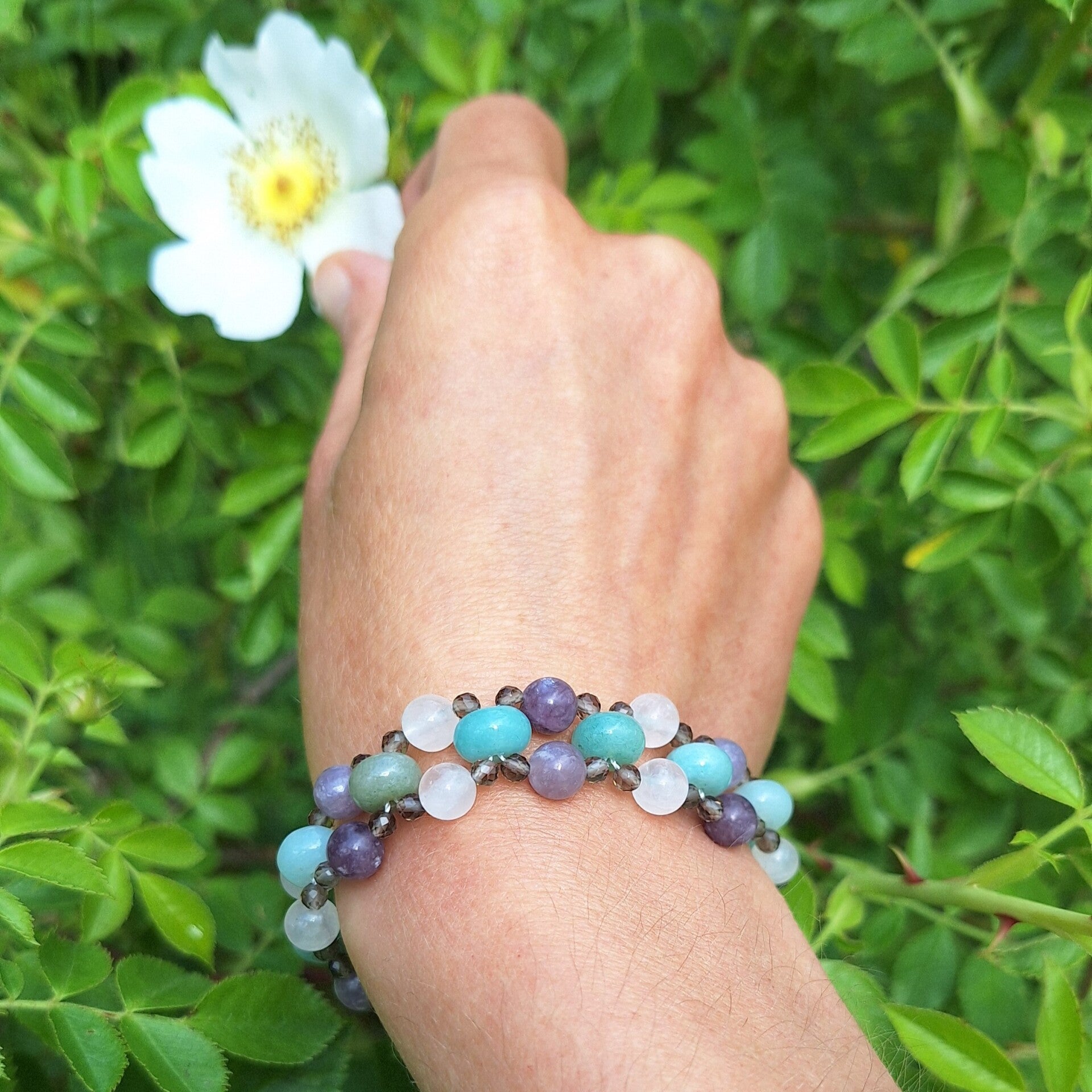 Armband Seelenruhe - Mondwache (Silber)