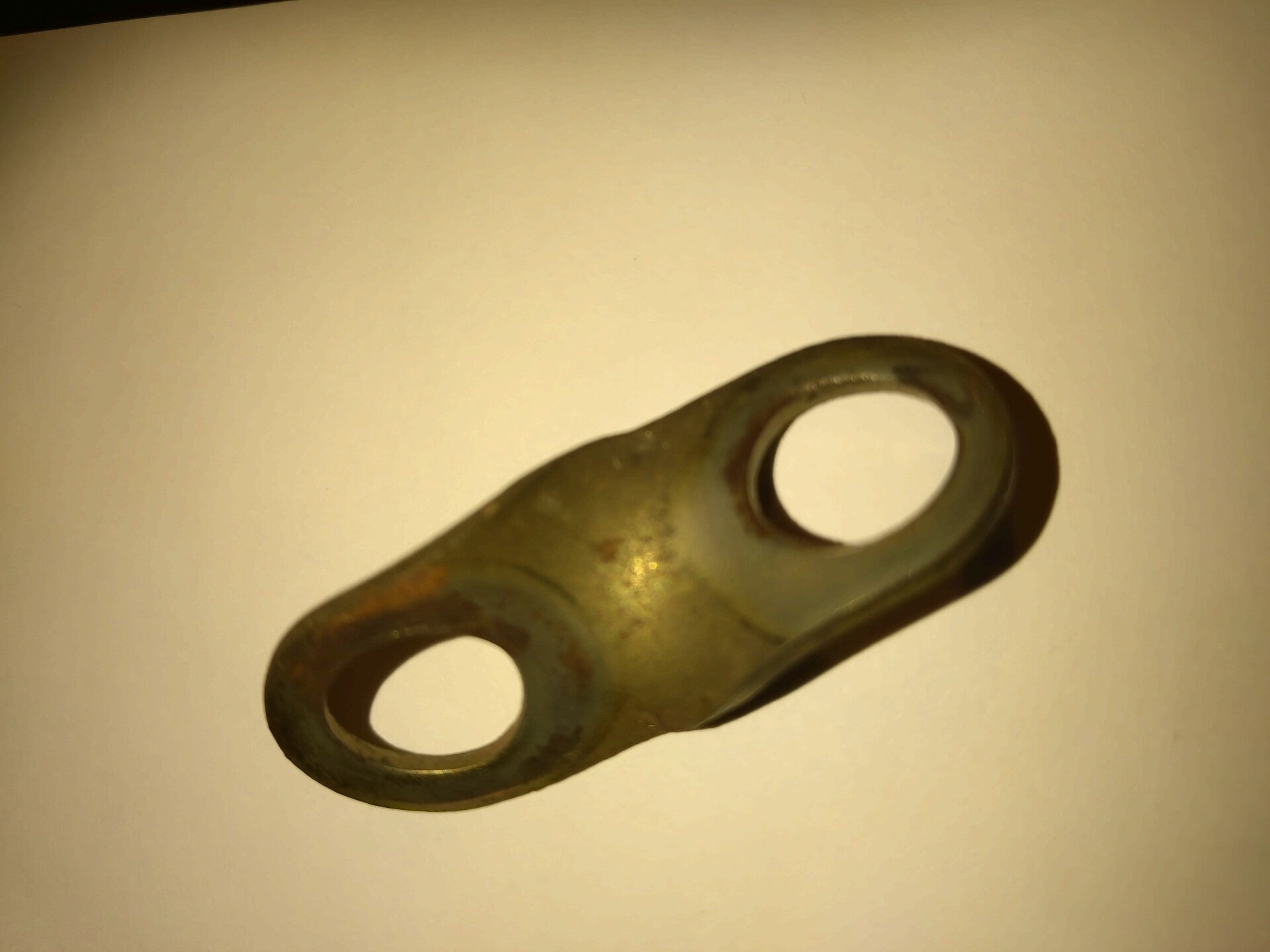 Blechhalter für die Gummis an der Schaltstange