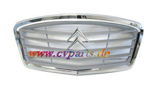 Ziergitter f Motorhaube mit Chromrand