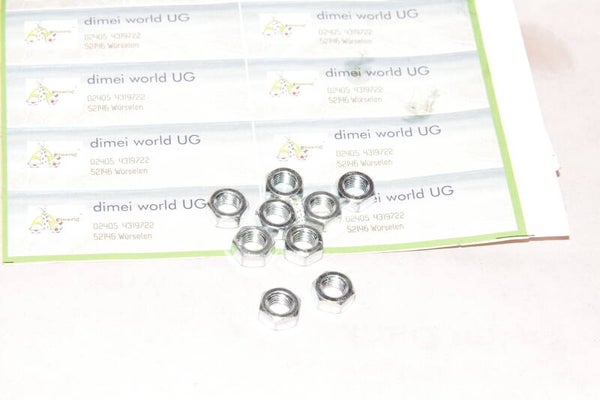 7mm  Mutter   verzinkt    20 Stck -1VP