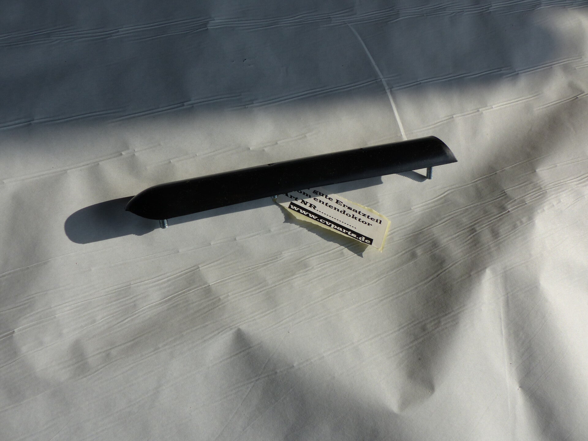 Gummi halbrund  für Stoßstangenhorn 2cv