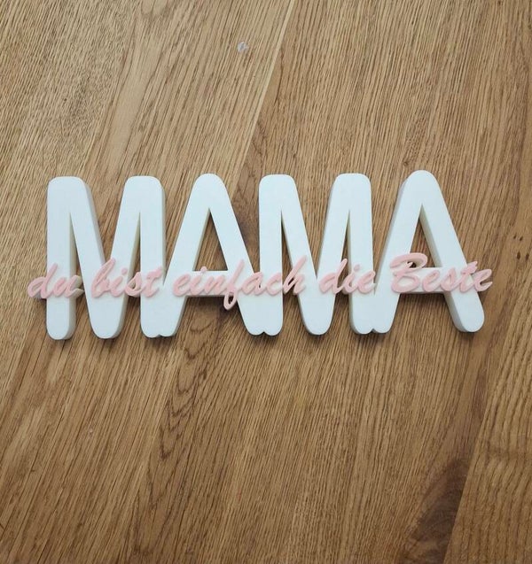 Mama Aufsteller