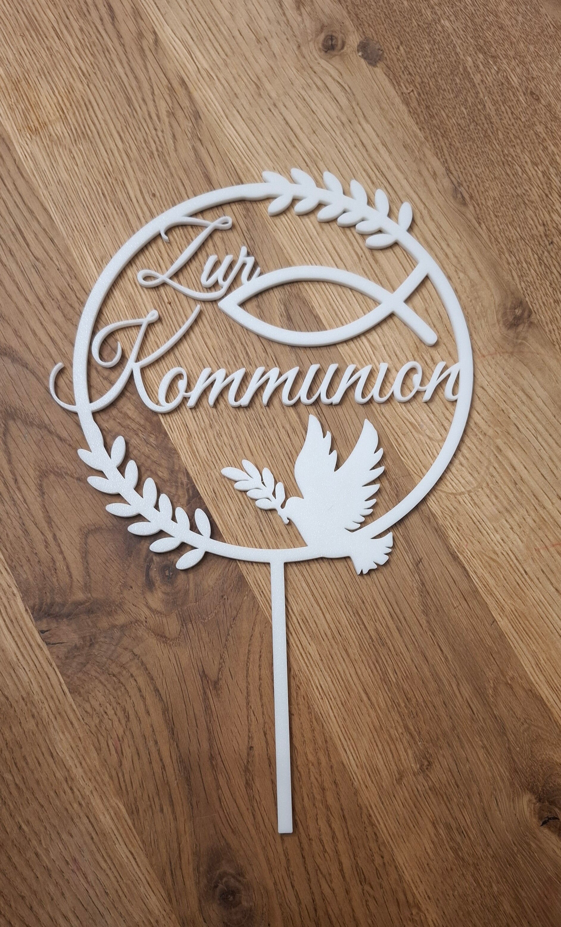Caketopper Taufe/Kommunion