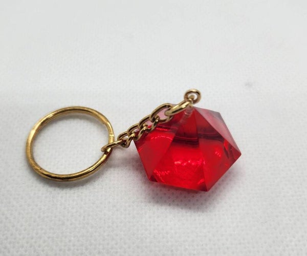 Porte clé diamant
