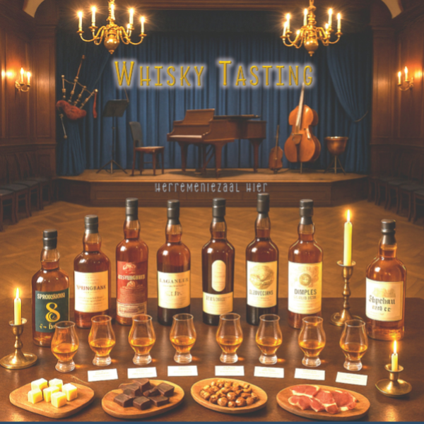 St. Andrew's whisky tasting & bites