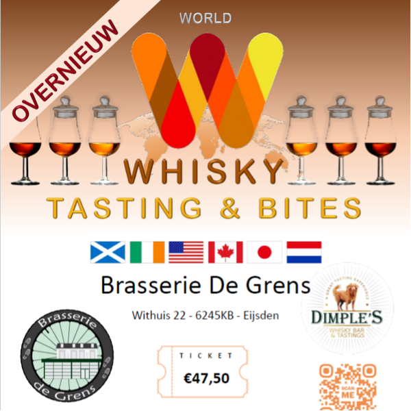 World Whisky Day Tasting & Bites "Brasserie de Grens"