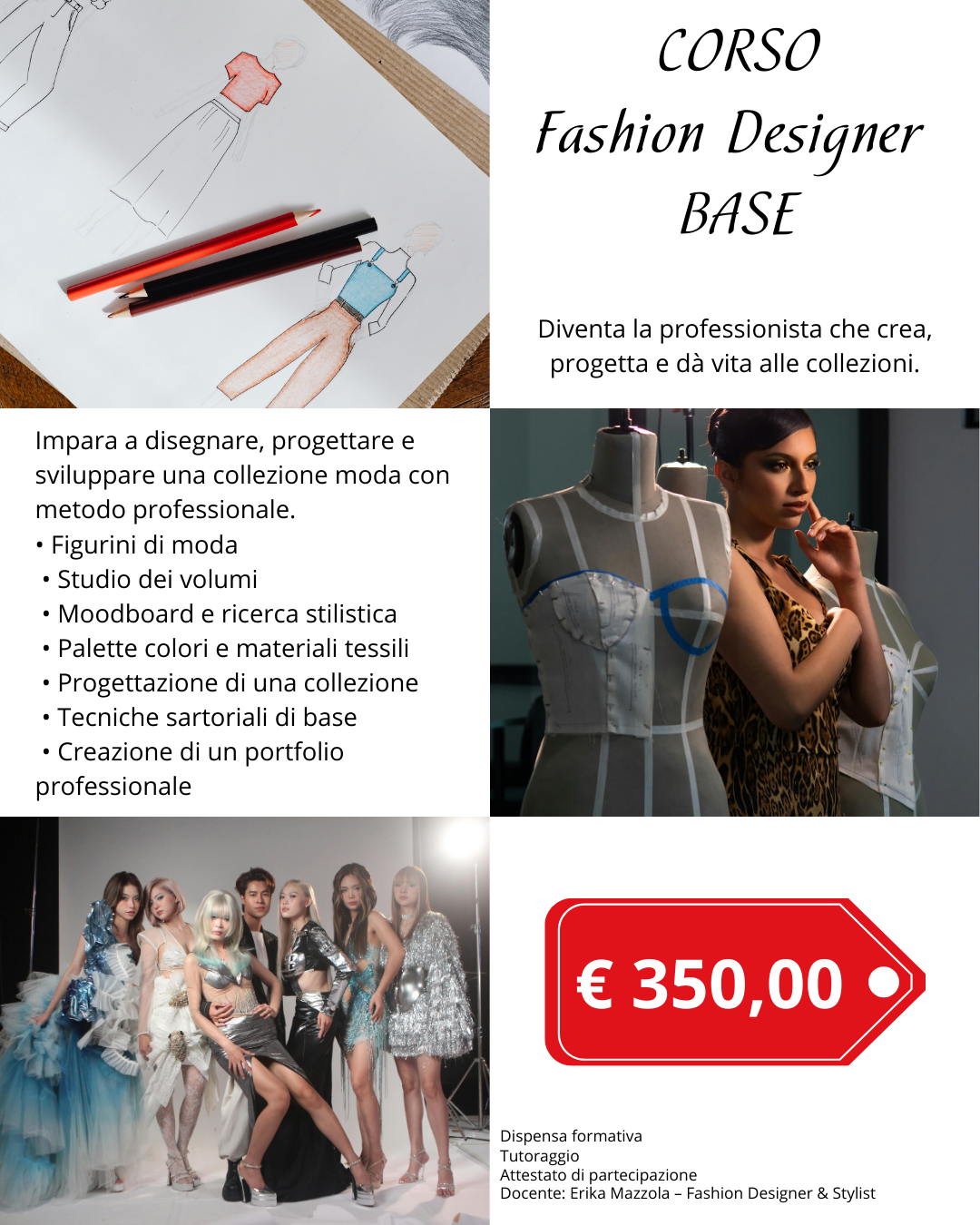 CORSO FASHION DESIGNER – BASE