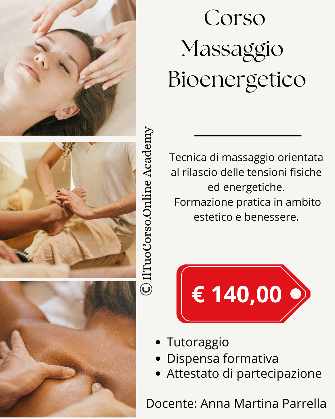 Corso di Massaggio Bioenergetico