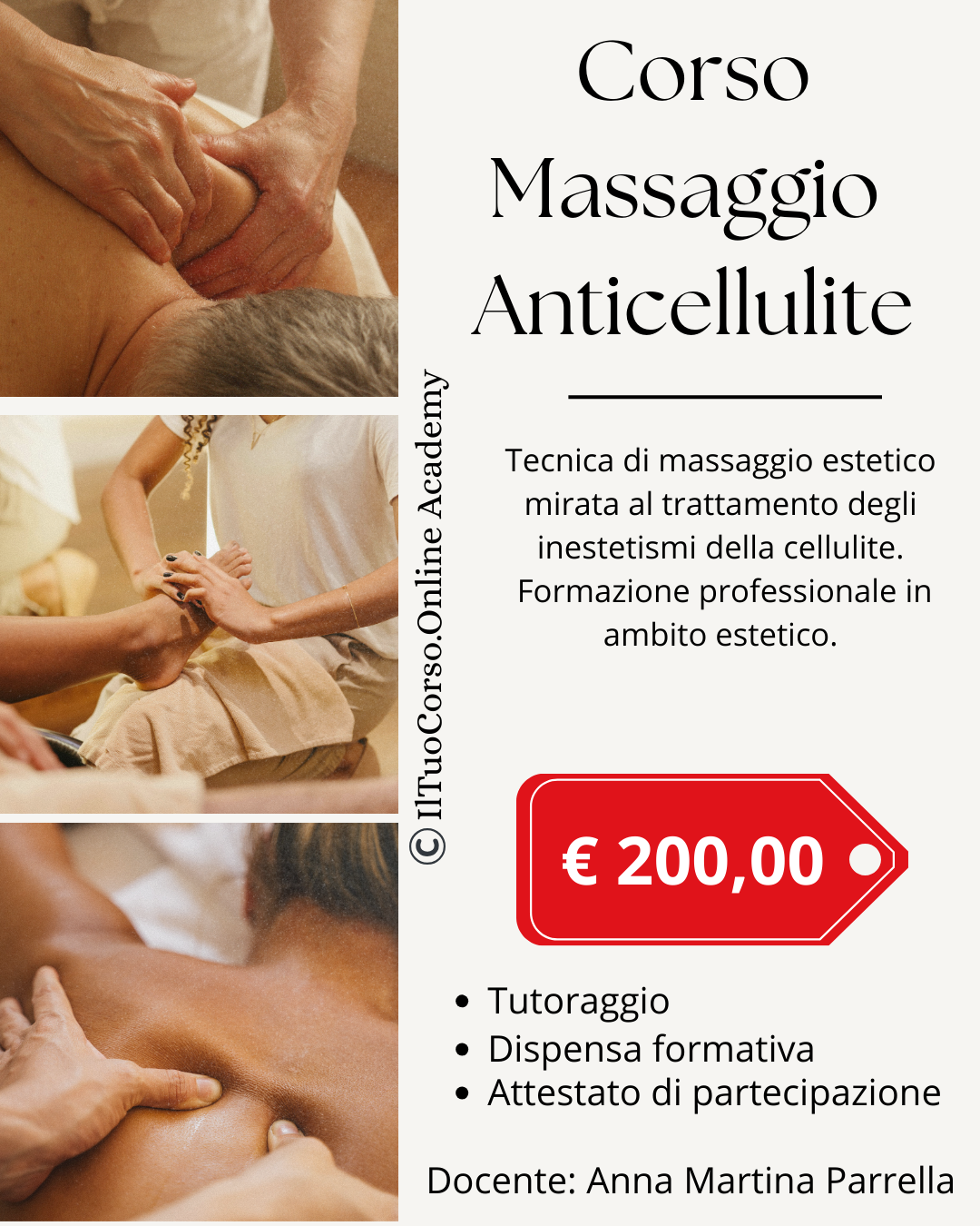 Corso di Massaggio Anticellulite
