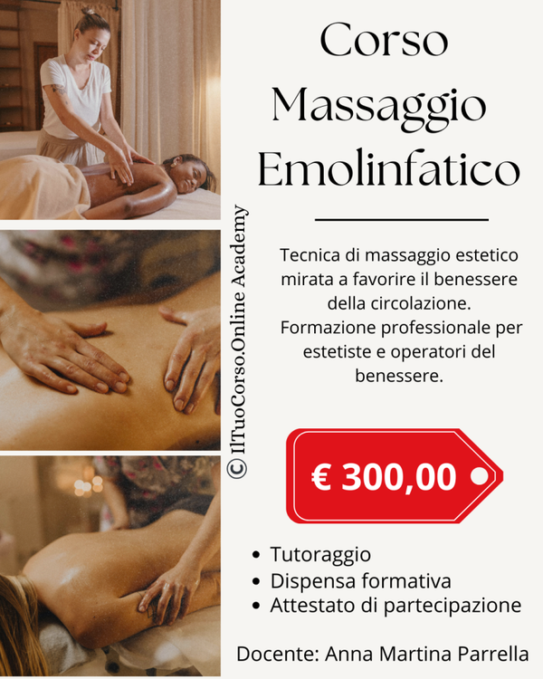 Corso di Massaggio Emolinfatico