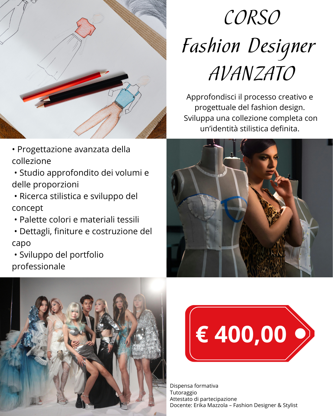Corso Fashion Designer – Avanzato