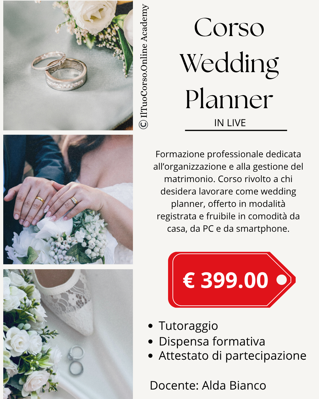 Corso Wedding Planner
