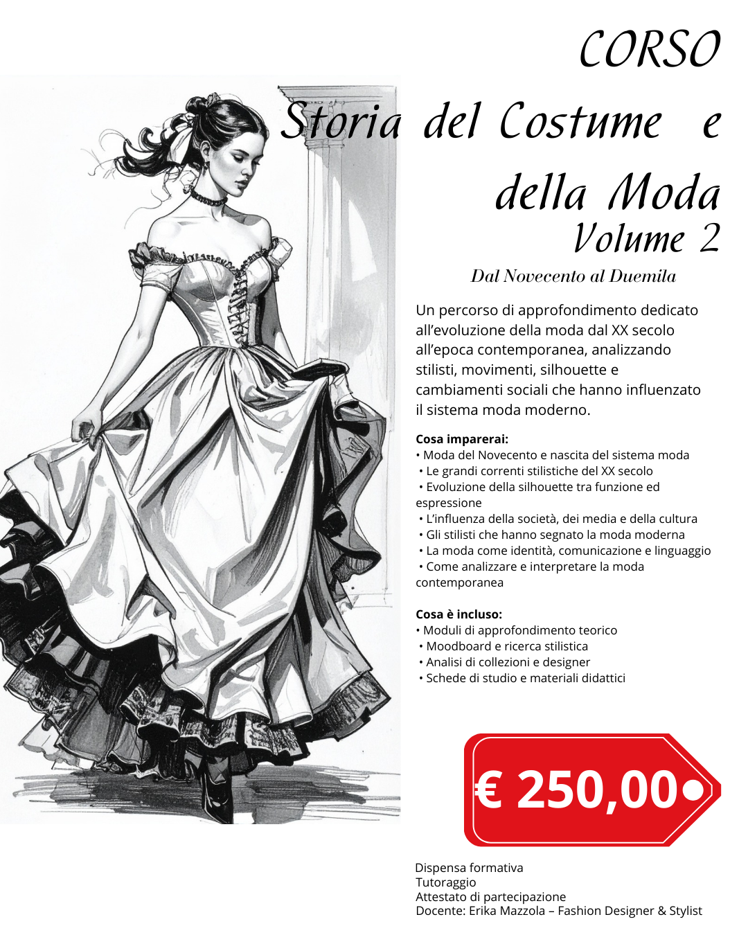 Corso Storia del Costume e della Moda – Volume 2
