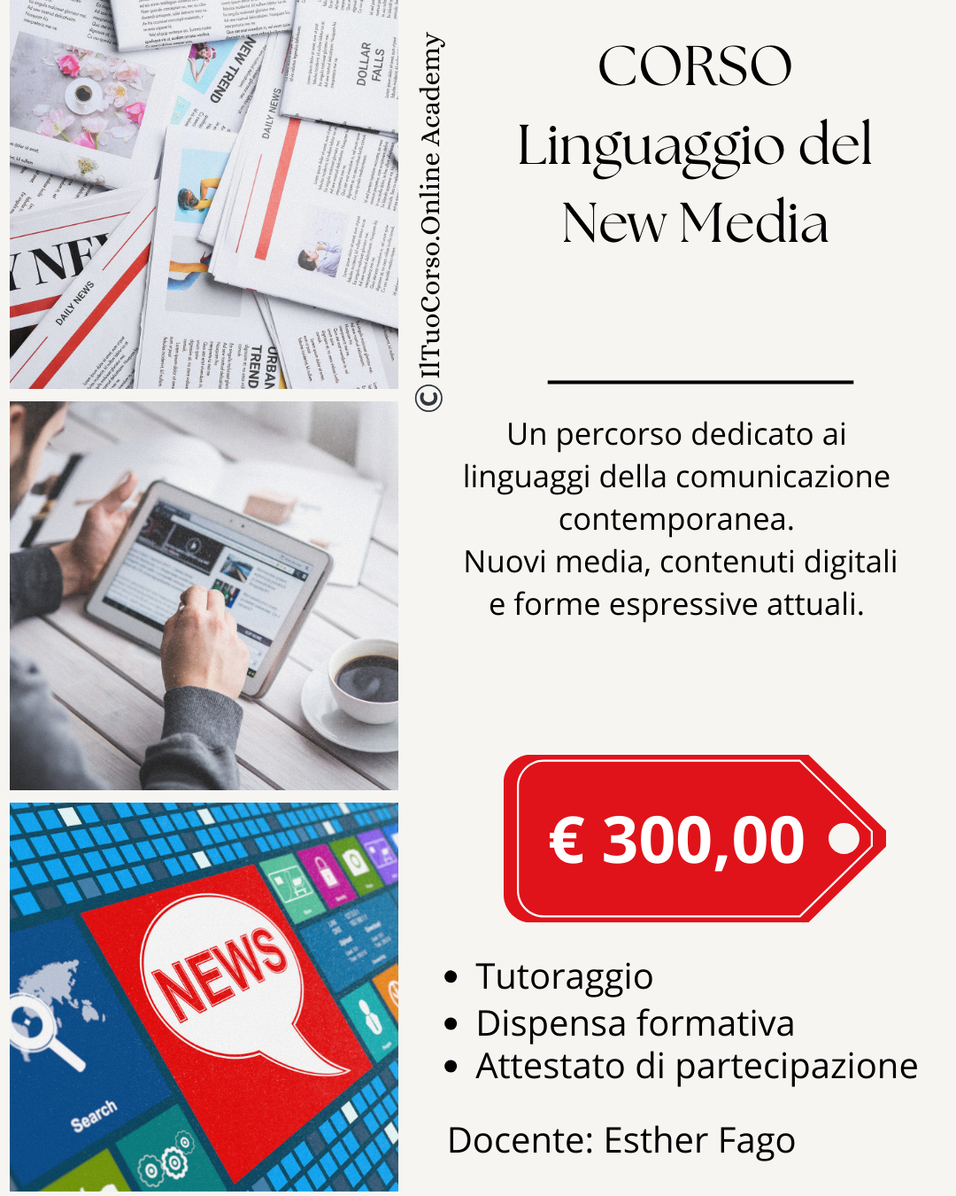 Corso Linguaggio del New Media