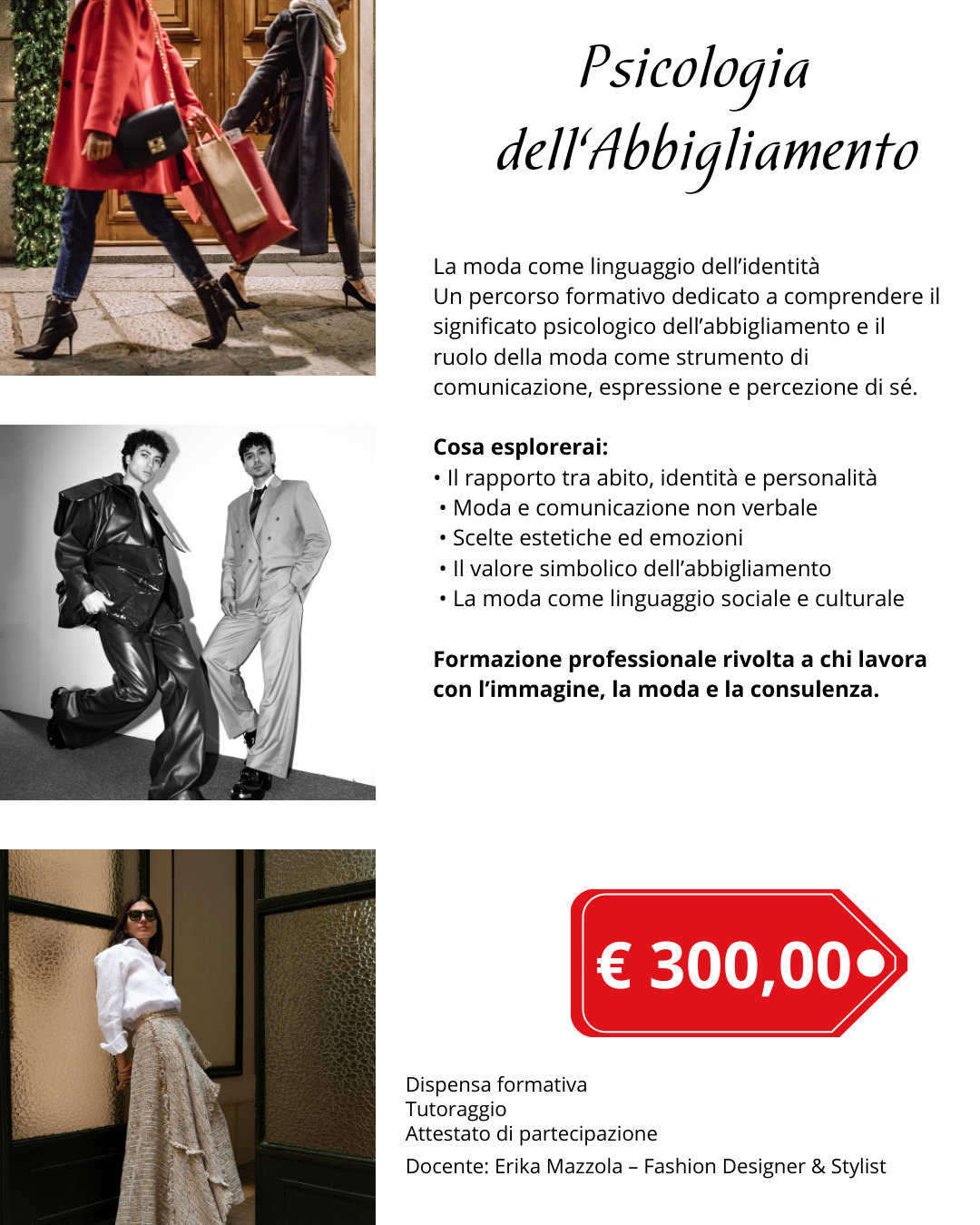Corso di Psicologia della Moda