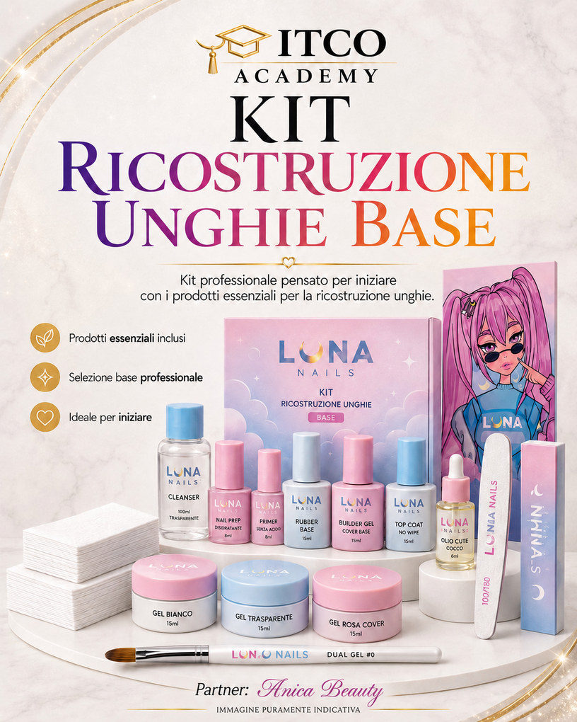 Kit Ricostruzione Unghie Base
