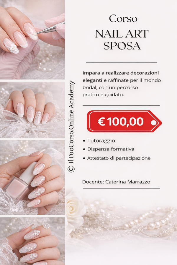 Corso Nail Art Sposa