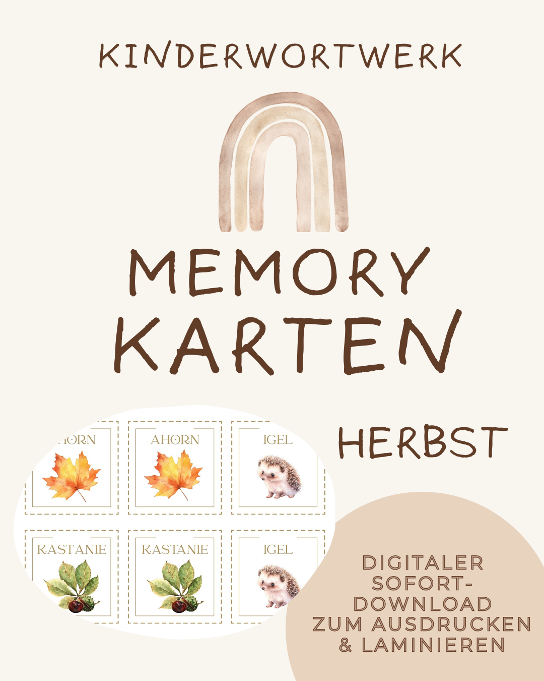 Sprach-Memory 21 Karten für kreative Sprachförderung