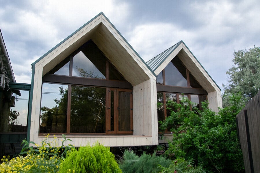 Double Grange 78 m2 / Maison ossature bois