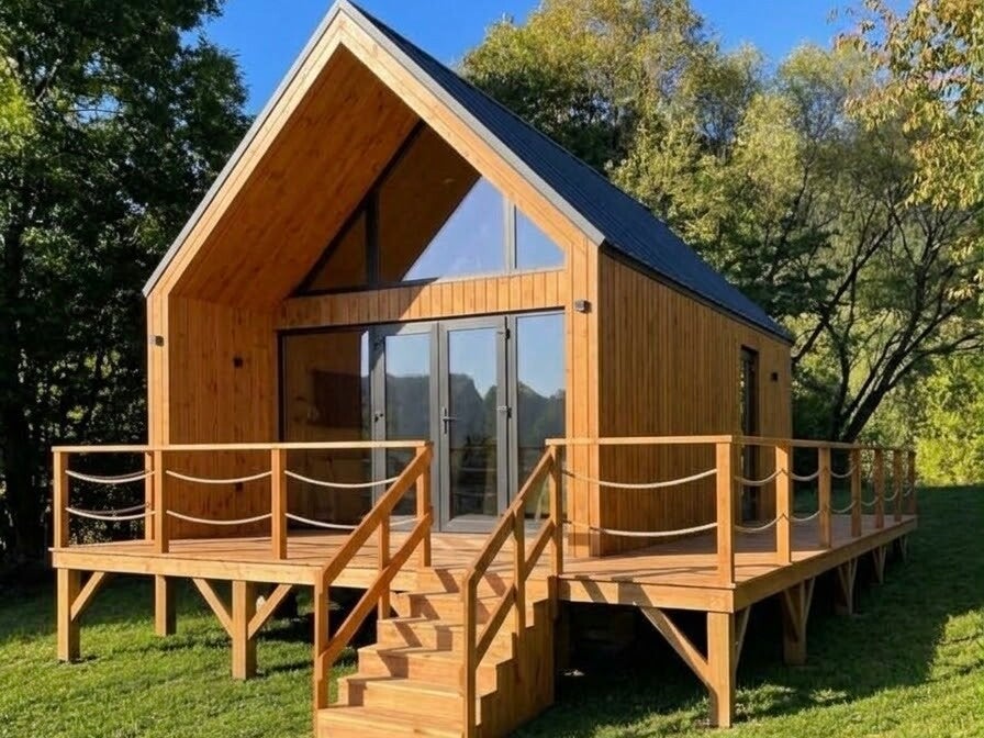 Grange 51 m2 / Maison ossature bois