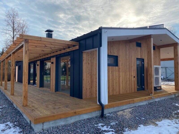 Maison Ossature Bois 141 m2 / Avec Sauna